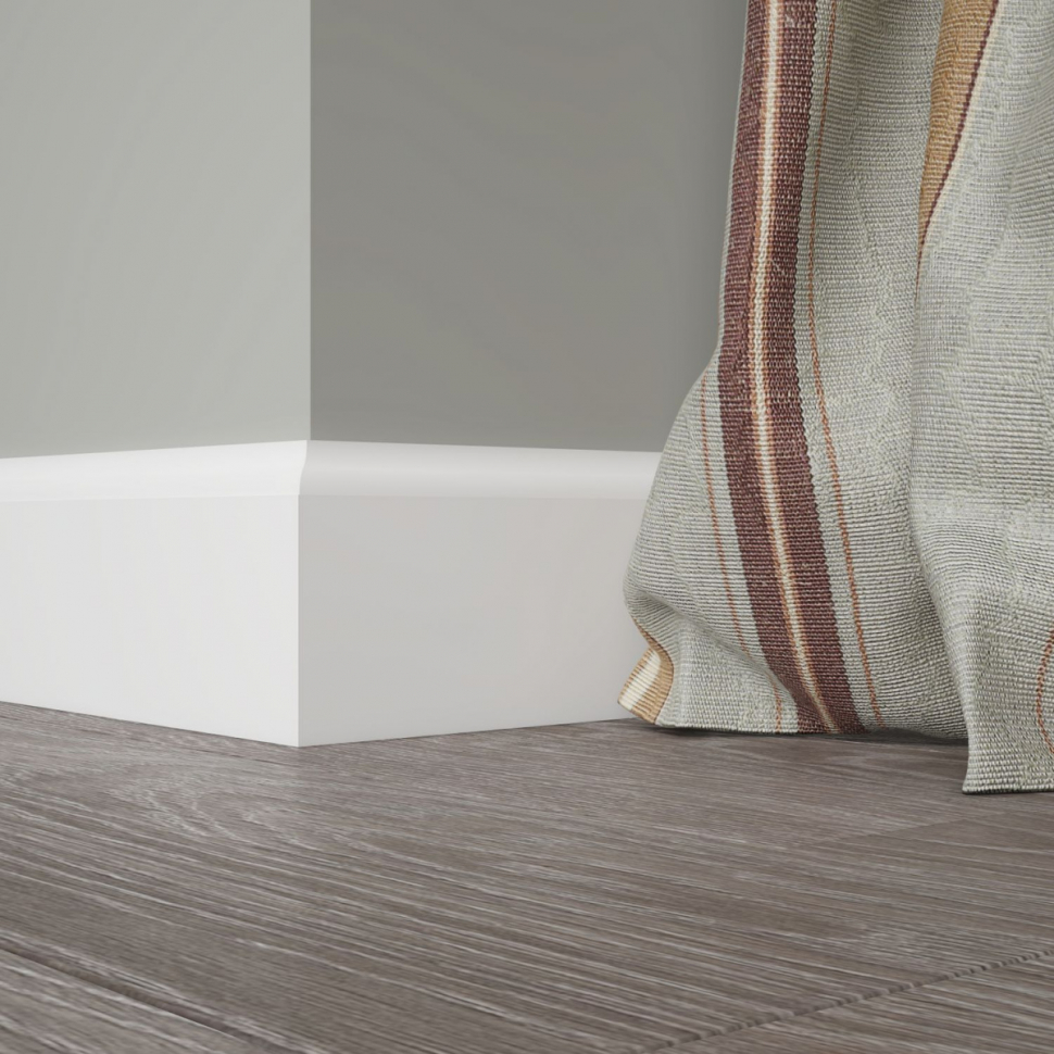 Плинтус Ultrawood арт. Base 001i (2000 x 83 x 12 мм.) фото 1 &mdash; Финдвери