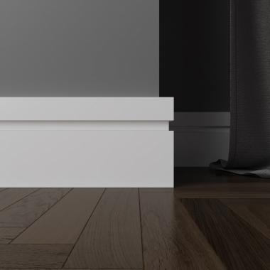 Плинтус Ultrawood арт. Base 1015L (2440 x 100 x 15 мм.) &mdash; Финдвери