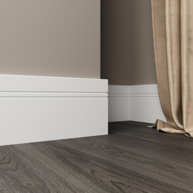 Плинтус Ultrawood арт. Base 5901i (2000 x 150 x 15 мм.) &mdash; Финдвери