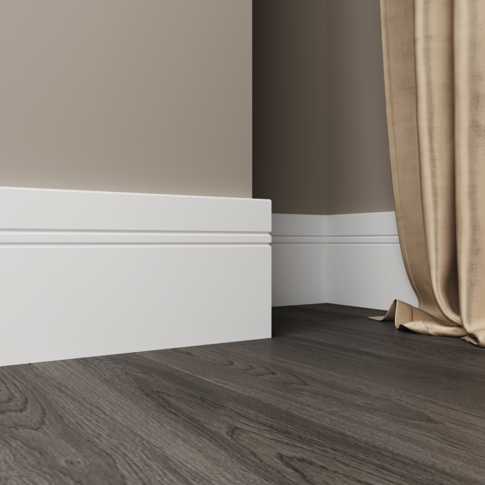 Плинтус Ultrawood арт. Base 5901i (2000 x 150 x 15 мм.) фото 1 &mdash; Финдвери