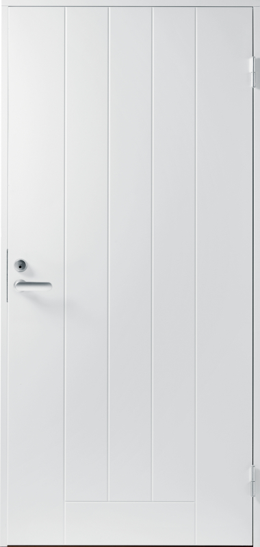 Белая входная дверь SWEDOOR Basic 0010 &mdash; Финдвери