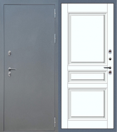 Входная дверь стальная 11 см YoDoors-20 Termo Velluto Bianco &mdash; Финдвери