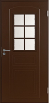 Коричневая входная дверь SWEDOOR Basic 0020 фото 1 &mdash; Финдвери
