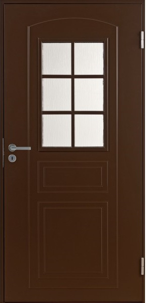 Коричневая входная дверь SWEDOOR Basic 0020 фото 1 &mdash; Финдвери