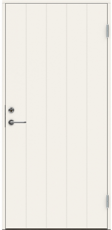 Белая входная дверь SWEDOOR P100 &mdash; Финдвери