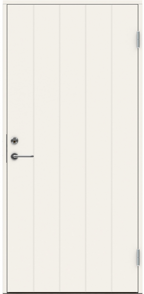 Белая входная дверь SWEDOOR P100 фото 1 &mdash; Финдвери