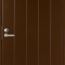 Коричневая входная дверь SWEDOOR Basic 0010