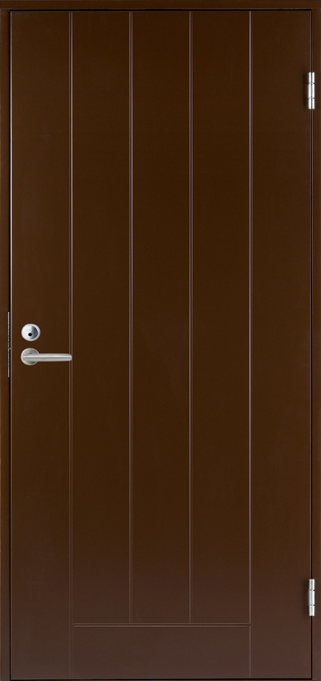 Коричневая входная дверь SWEDOOR Basic 0010 фото 1 &mdash; Финдвери